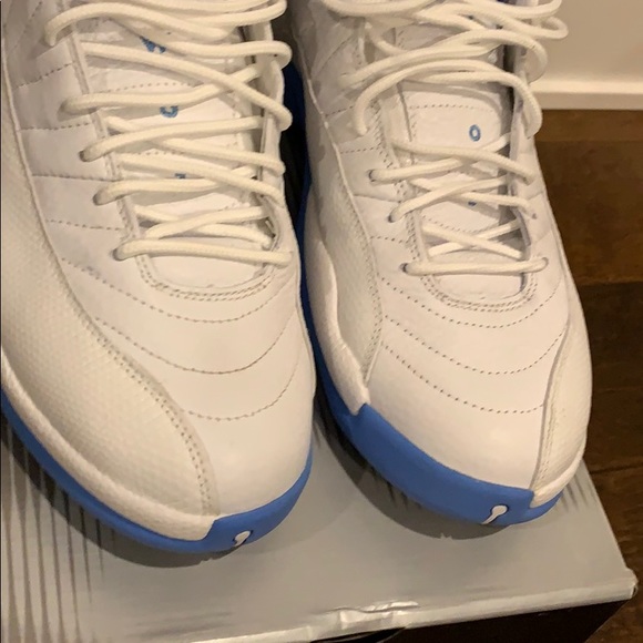 Jordan 12 XII Melo 2004 white university blue - Picture 2 of 6